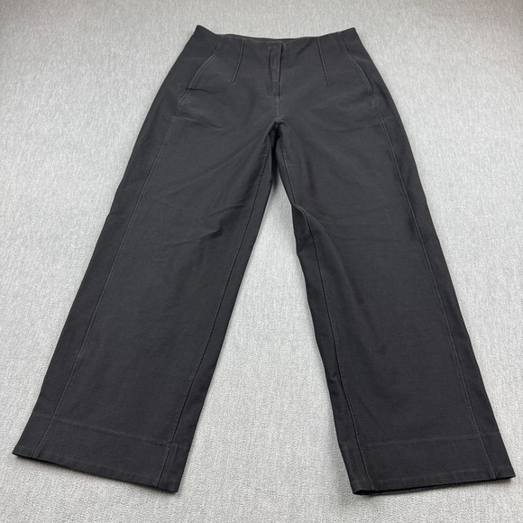 lululemon athletica Pants - Lululemon Pants Women 8 Black Utilitech Relaxed Mid-Rise Trouser 7/8 Length